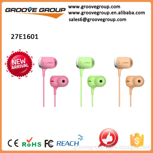In-ear Style Custom logo printing Earphone custom earphones in bulk